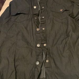 Cinched button up blouse